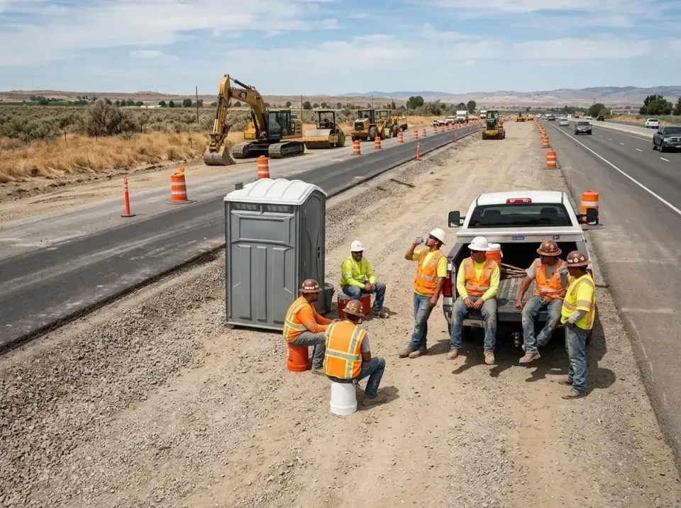 highway-road-construction-crew-007 — frequently asked questions, Porta Potty and Restroom Rentals in Basalt, CO